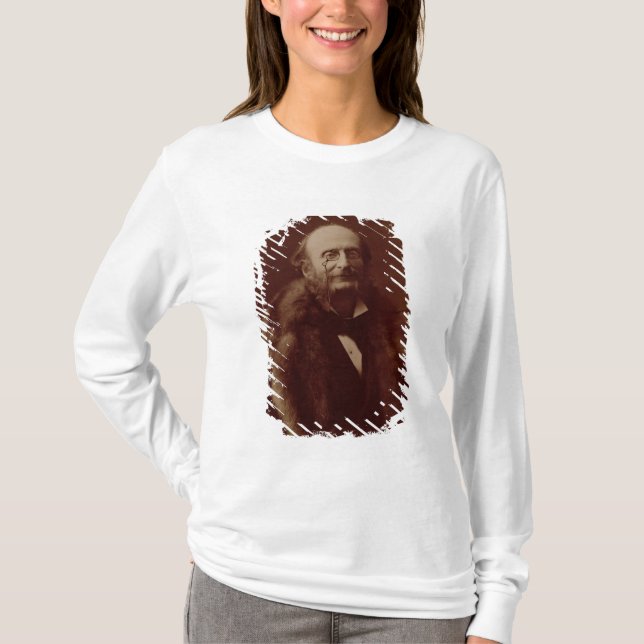 Camiseta Jacques Offenbach (1819-80), compositor alemão, (Frente)