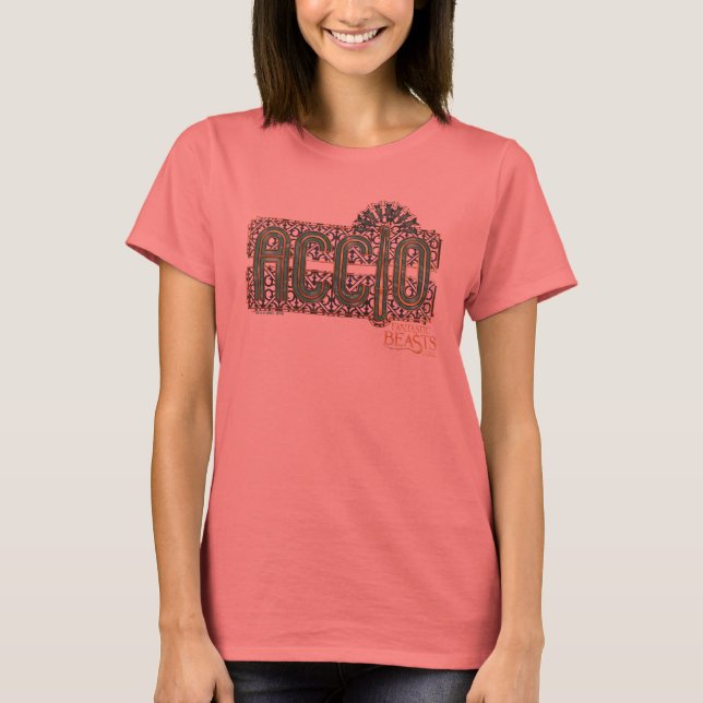 Camiseta Jade Art Deco ACCIO™ Spell Graphic (Frente)