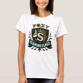 Camiseta Jade Elegance (Flags Foxy)