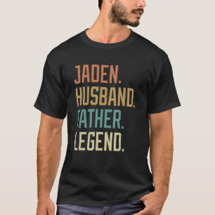 Camiseta Jaden Husband Padre Legend Dia de os pais Retro
