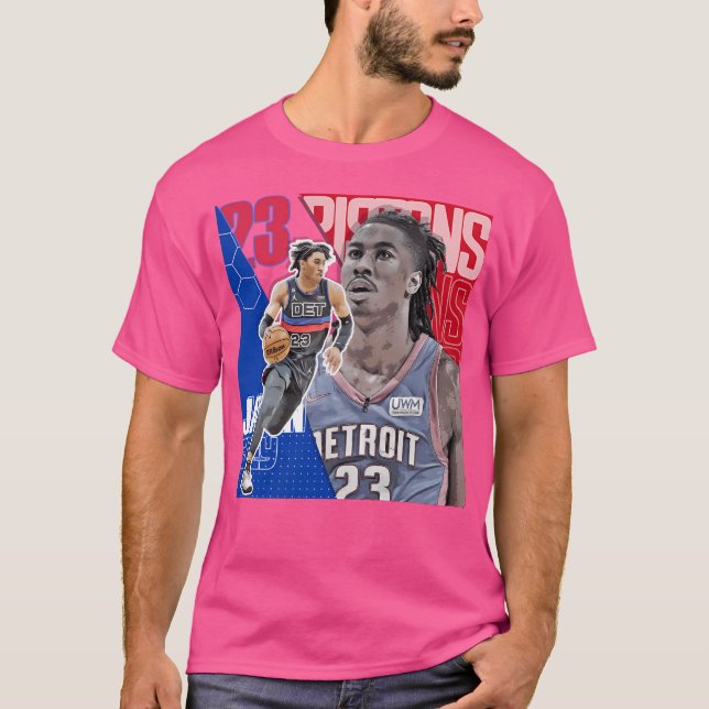 Camiseta Jaden Ivey Shirt de Basquete (Frente)