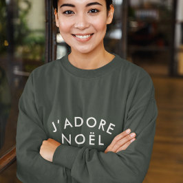 Camiseta J'adore Noel | Modern Love Christmas Trendy Xmas