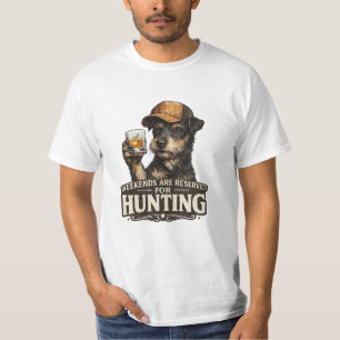 Camiseta Jagdterrier Cachorro de Caça Engraçado