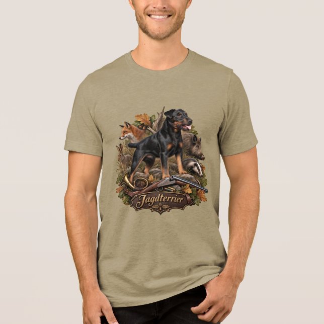 Camiseta Jagdterrier- Cão de caça  (Frente)