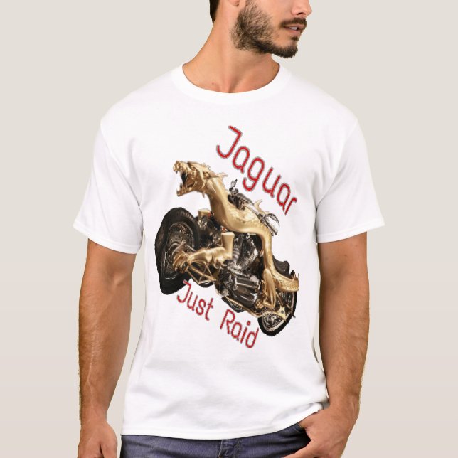 Camiseta Jaguar acabou de atacar (Frente)