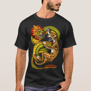 Camiseta Jaguar Asteca vs Quetzalcoatl