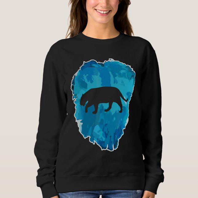 Camiseta Jaguar Em Um Bloco De Gelo Para A Eternidade (Frente)