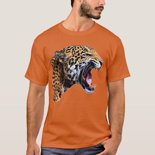 Camiseta Jaguar - Gato Selvagem (Frente)
