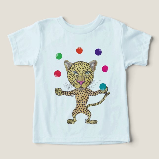 CAMISETA JAGUAR JUGGLING  (Design frontal)