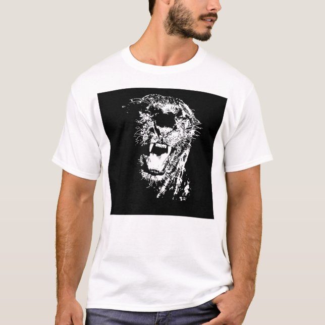Camiseta Jaguar Preto (Frente)