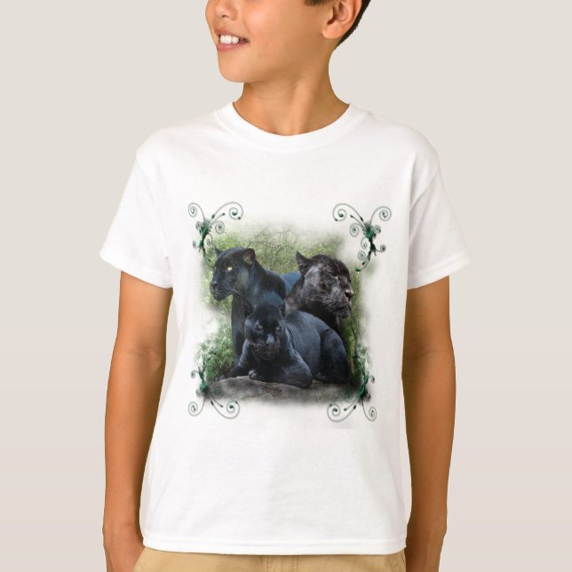 Camiseta Jaguar Preto (Frente)