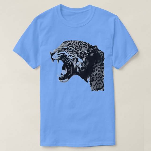 Camiseta Jaguar Roaring (Frente do Design)