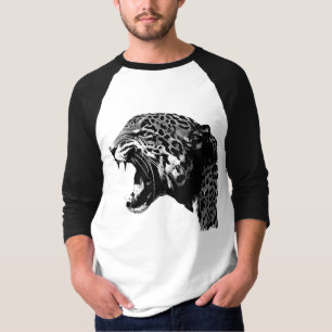 Camiseta Jaguar Trabalho de arte