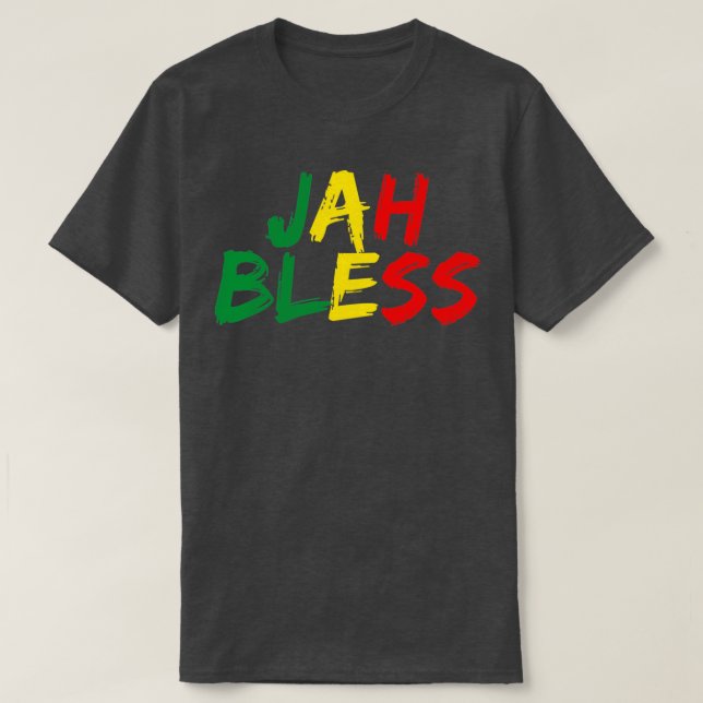 Camiseta Jah Bless (Frente do Design)