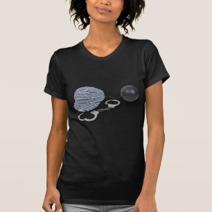 Camiseta JailBirdHandcuffsBallChain073011