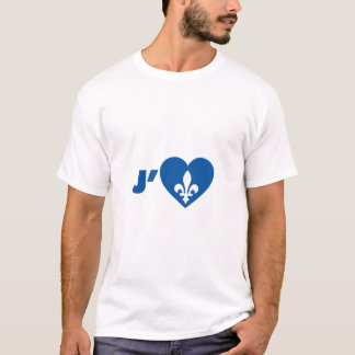 Camiseta J'aime le Québec