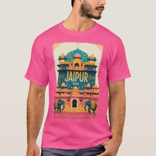 Camiseta Jaipur India Viagens vintage Turismo