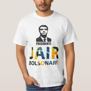 Camiseta Jair Bolsonaro 2022 para Presidente
