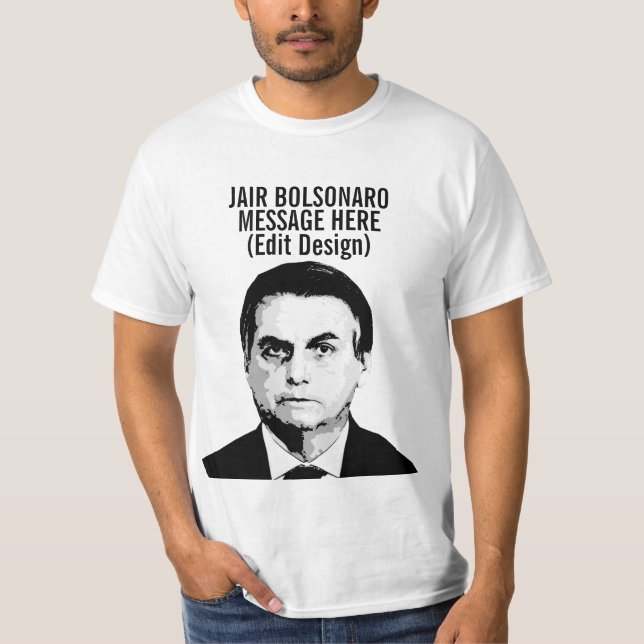 CAMISETA JAIR BOLSONARO PERSONALIZADO (Frente)