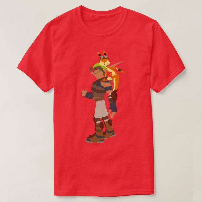 Camiseta Jak Daxter (Frente do Design)