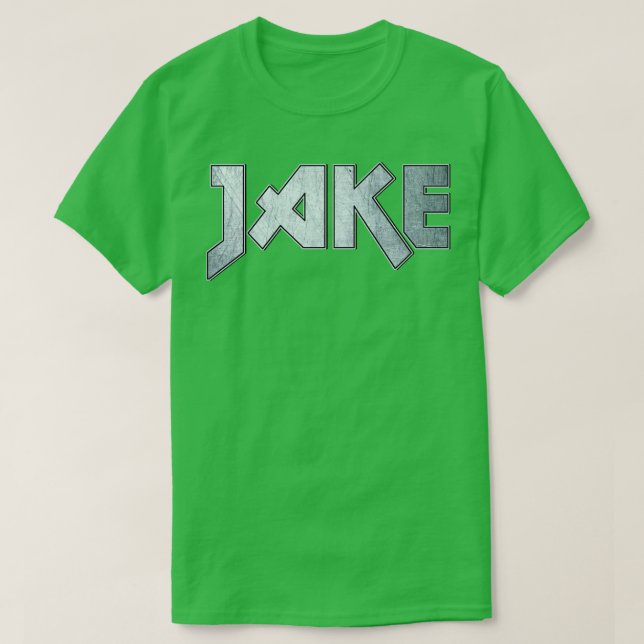 Camiseta Jake de metal pesado (Frente do Design)