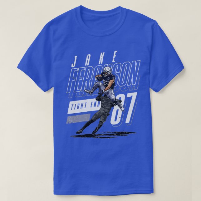 Camiseta Jake Ferguson Dallas Hurdle TSirt (Frente do Design)
