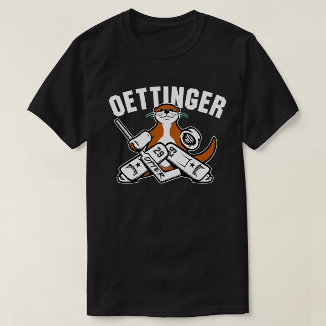 Camiseta Jake Oettinger Otter TShirt 2 (Frente do Design)