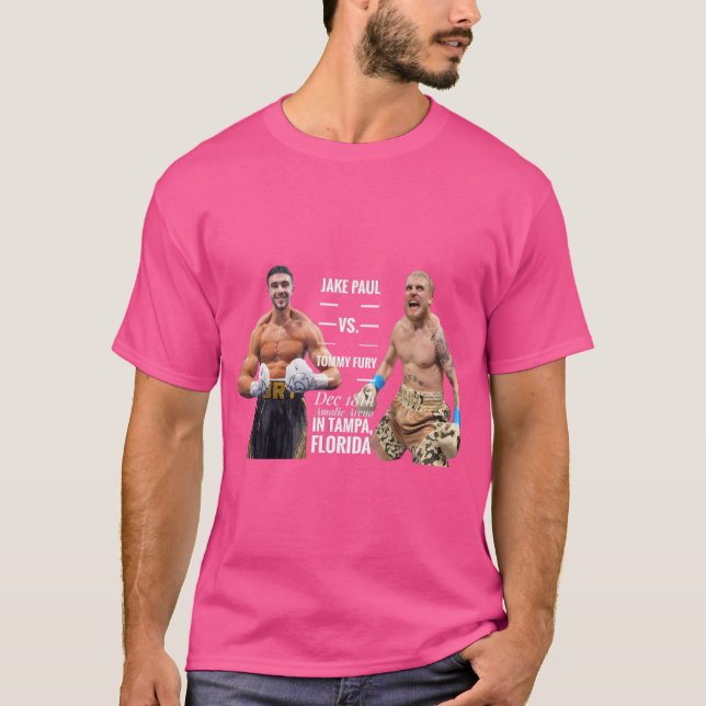 Camiseta Jake Paul Vs Tommy Fury (Frente)