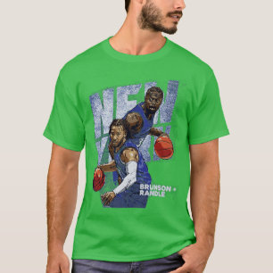 Camiseta Jalen Brunson Julius Randle New York Duo