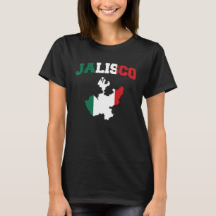 Camiseta Jalisco Mexico Guadalajara Puerto Vallarta Flag Co