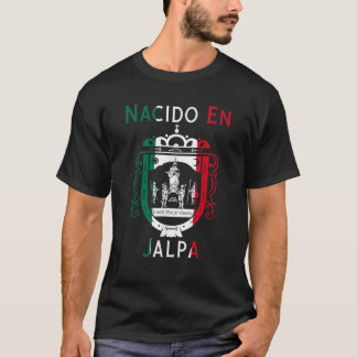 Camiseta Jalpa Zacatecas México Escudo Y Lema Arte Emblem M