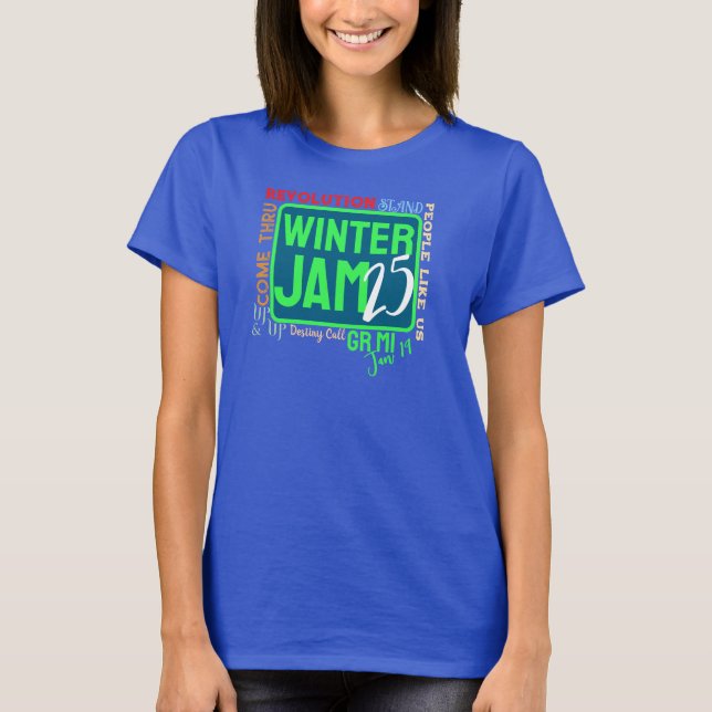 Camiseta Jam 2025 Jam Nation Skillet Anne Wilson (Frente)