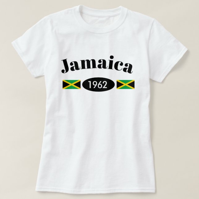 Camiseta Jamaica 1962  - (Frente do Design)