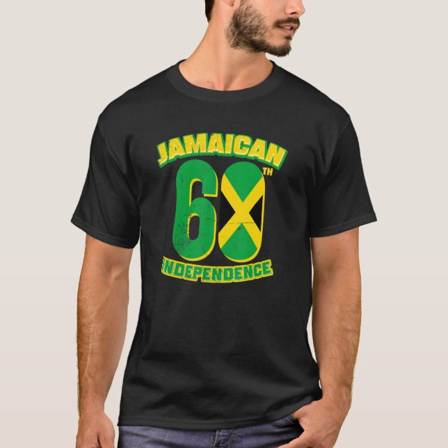 Camiseta Jamaica 60ª Independência 1962 (Frente)