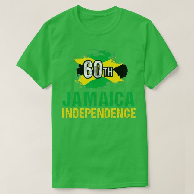Camiseta Jamaica 60th Hummingbird Independence Day 2022 (1) (Frente do Design)