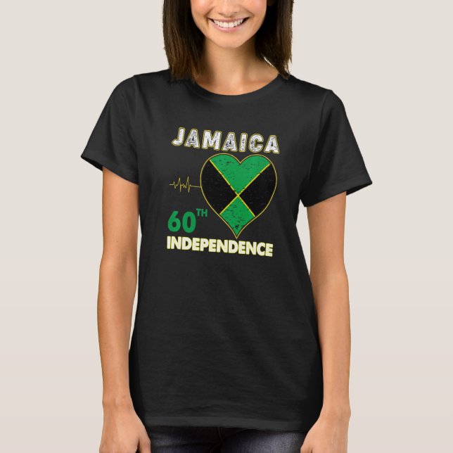 Camiseta Jamaica 60th independence Day 1962 2022 Jamaican M (Frente)