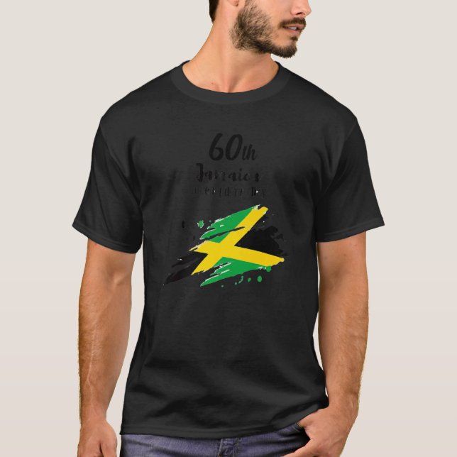 Camiseta Jamaica 60th Independence Day Jamaica 60 Independe (Frente)