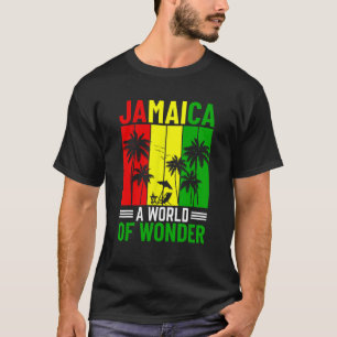Camiseta Jamaica A World Wonder I Jamaican Flag