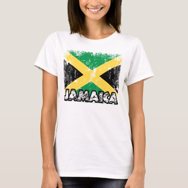 Camiseta Jamaica - afligido (Frente)