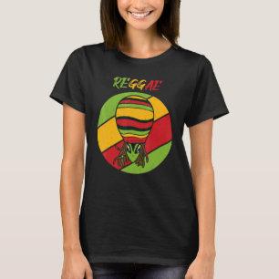 Camiseta Jamaica Alienígena Reggae Souvenir Rasta Music Ras