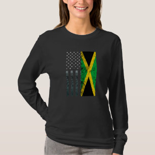 Camiseta Jamaica American cultiva jamaicano raízes carriano