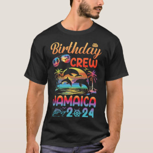 Camiseta Jamaica Birthday Trip Vacation 2024 Matching Group