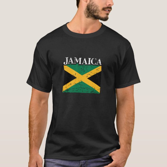 Camiseta Jamaica Caribbean Pride and Heritage  1 (Frente)