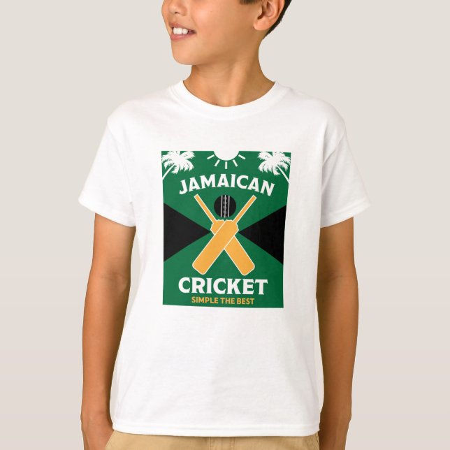 Camiseta Jamaica Cricket (Frente)