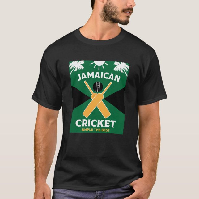 Camiseta Jamaica Cricket (Frente)