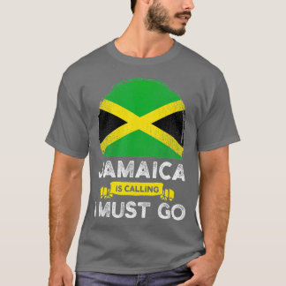 Camiseta Jamaica Está Chamando Eu Tenho Que Ir Para O Patri