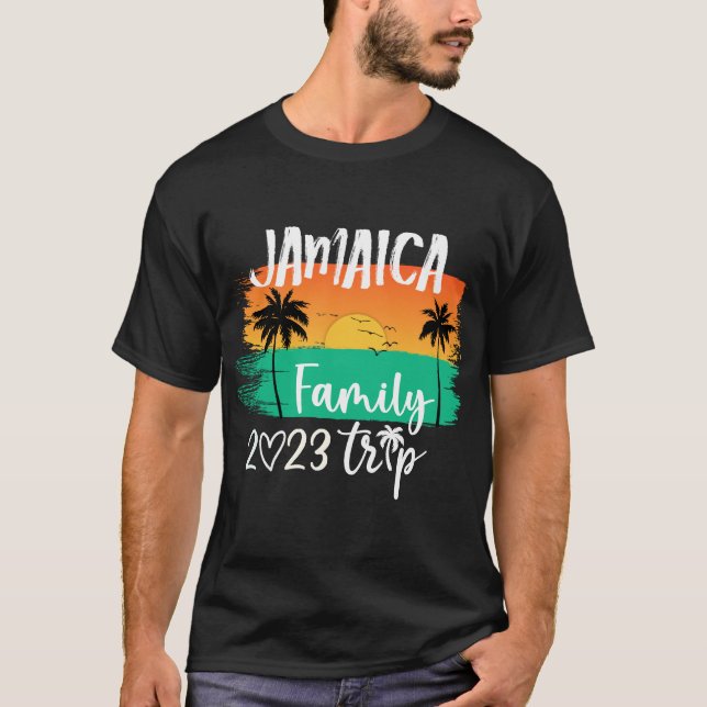 Camiseta Jamaica Family Trip 2023 (Frente)