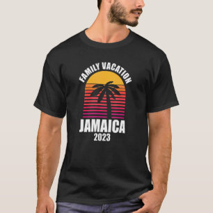 Camiseta Jamaica Family Vacation 2023 Summer Matching Holid