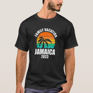 Camiseta Jamaica Family Vacation 2023 Summer Matching Holid