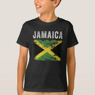 Camiseta Jamaica Flag Dissipado - Bandeira jamaicana
